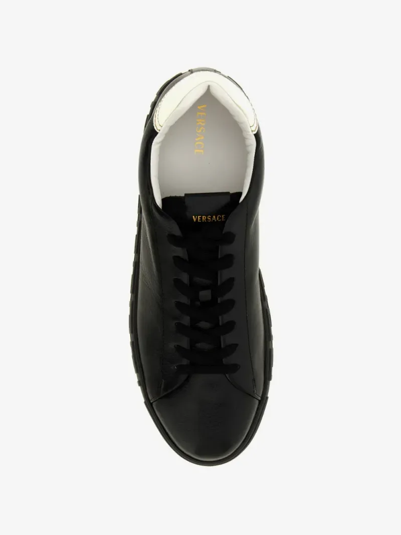 Versace — Sneakers Greca in pelle — Foto 4 di 4