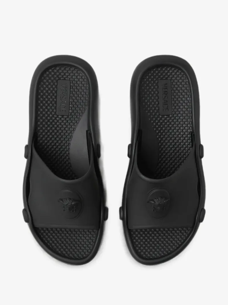 Versace — Slide Nettuno de borracha — Foto 3 de 4