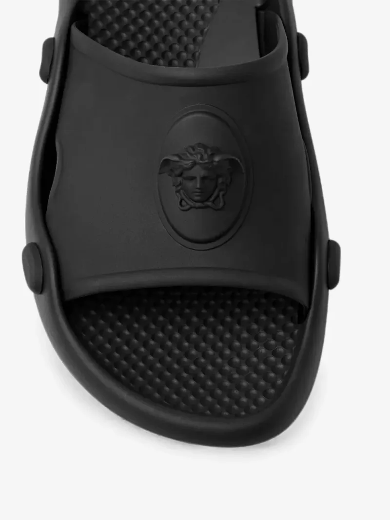 Versace — Slide Nettuno de borracha — Foto 4 de 4