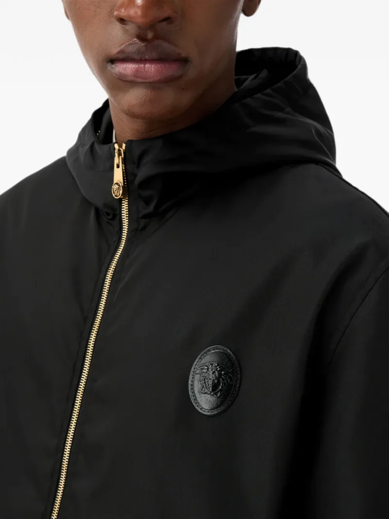 Versace — Giacca in twill tecnico — Foto 4 di 4