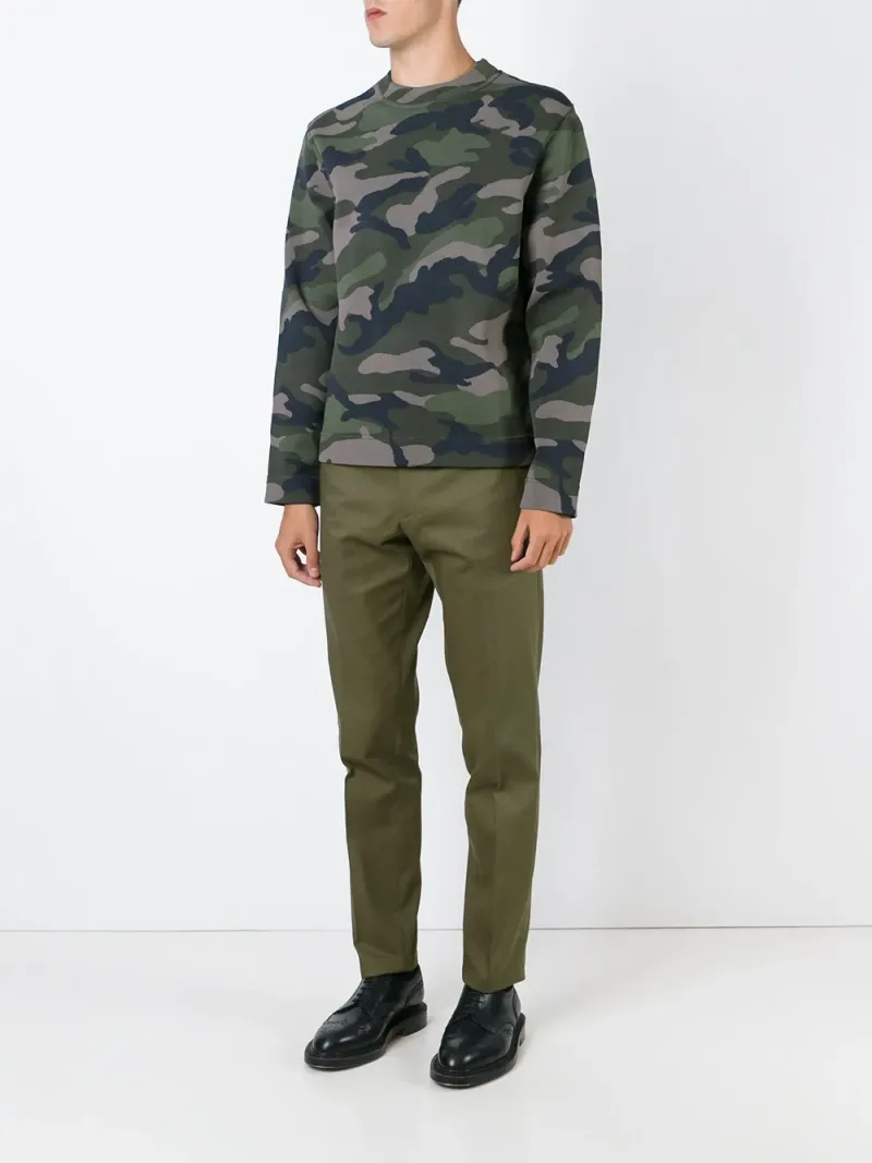 Valentino Garavani — Straight leg chinos — Photo 2 of 5