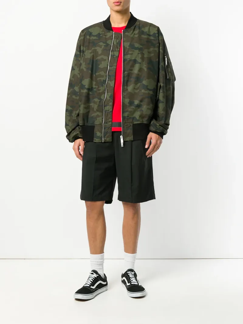Unravel Project — Camouflage print bomber jacket — Photo 2 of 5