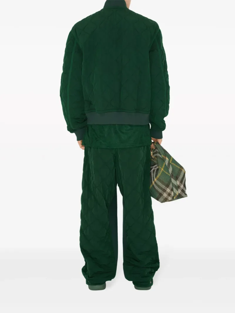 Burberry — Quilted zip-up bomber jacket — Photo 4 of 5