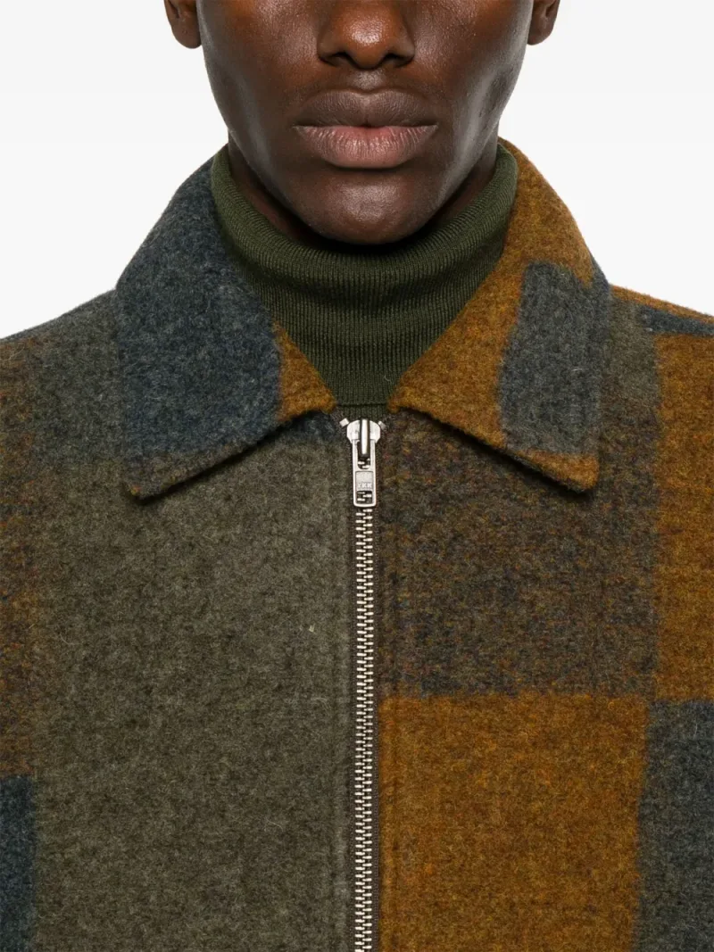 NN.07 — Gael - two-way zipper wool jacket — Foto 5 di 5