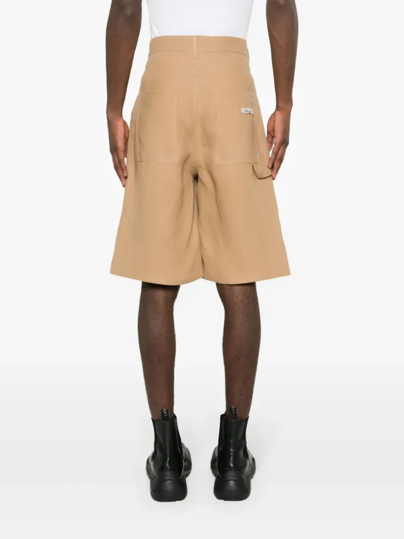 Fendi — Canvas bermuda shorts — Foto 4 di 5