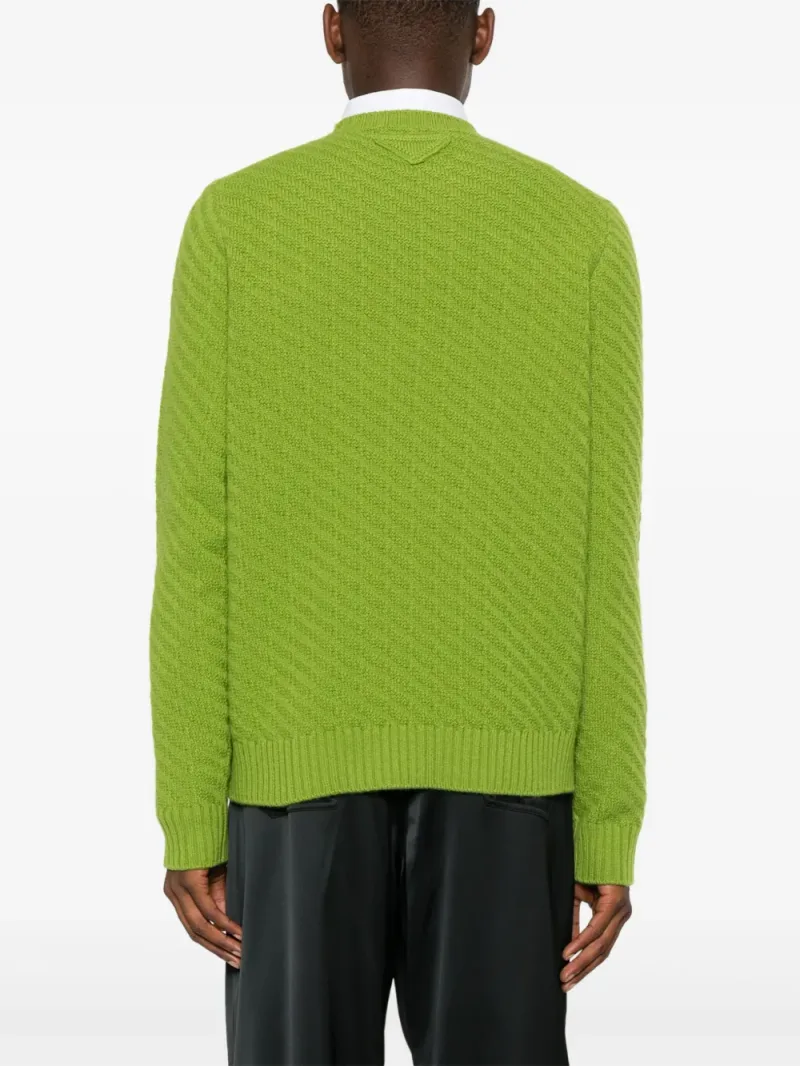 Prada — Ribbed-knit jumper — Foto 4 di 5