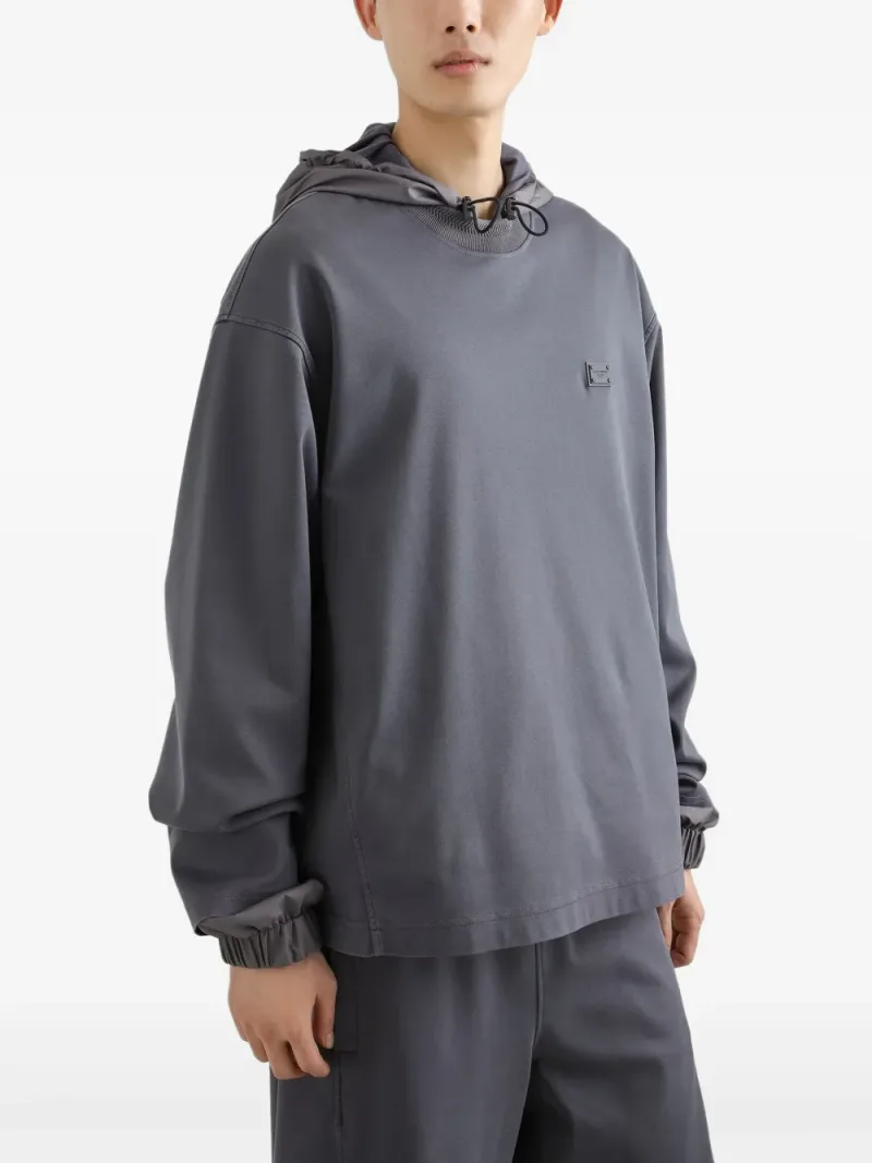 Dolce & Gabbana — Cotton jersey sweatshirt — Foto 4 di 5
