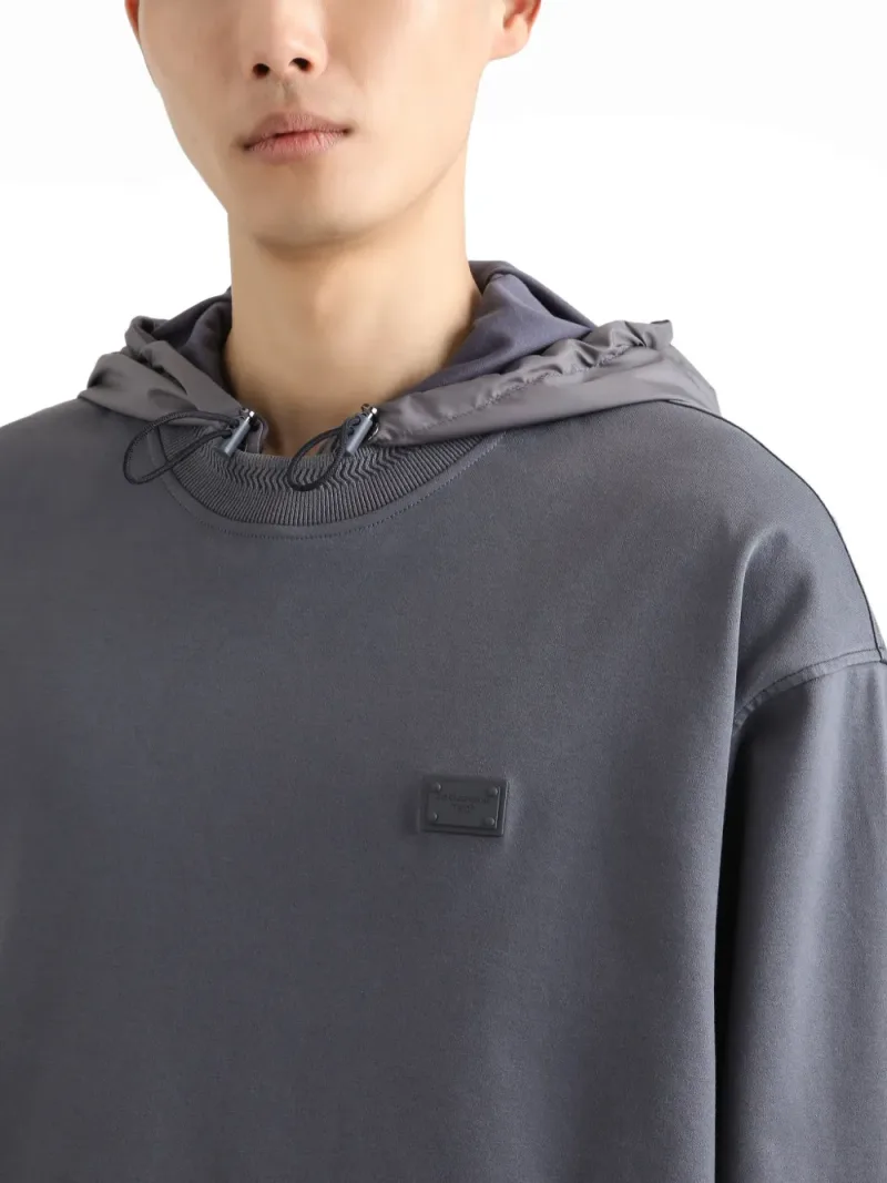 Dolce & Gabbana — Cotton jersey sweatshirt — Foto 5 di 5