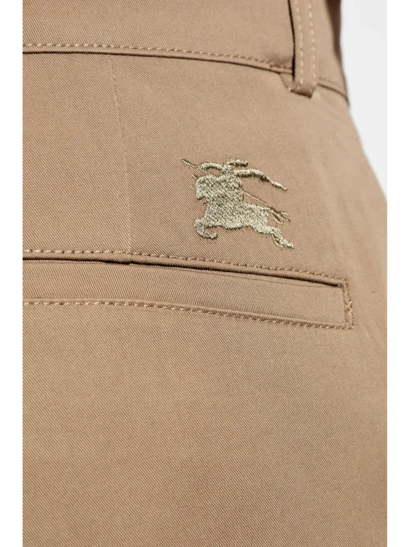 Burberry — Cotton chino trousers — Foto 4 di 4
