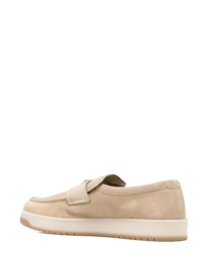 Prada — Triangle-logo loafers — Foto 3 di 4