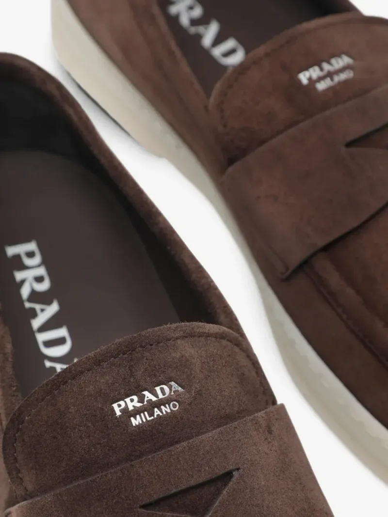 Prada — Suede loafers — Photo 4 of 4