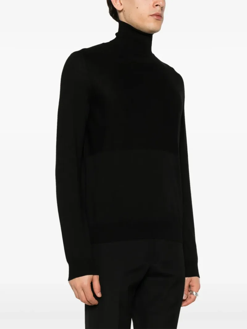 Jil Sander — Virgin wool fine-knit jumper — Photo 3 of 5
