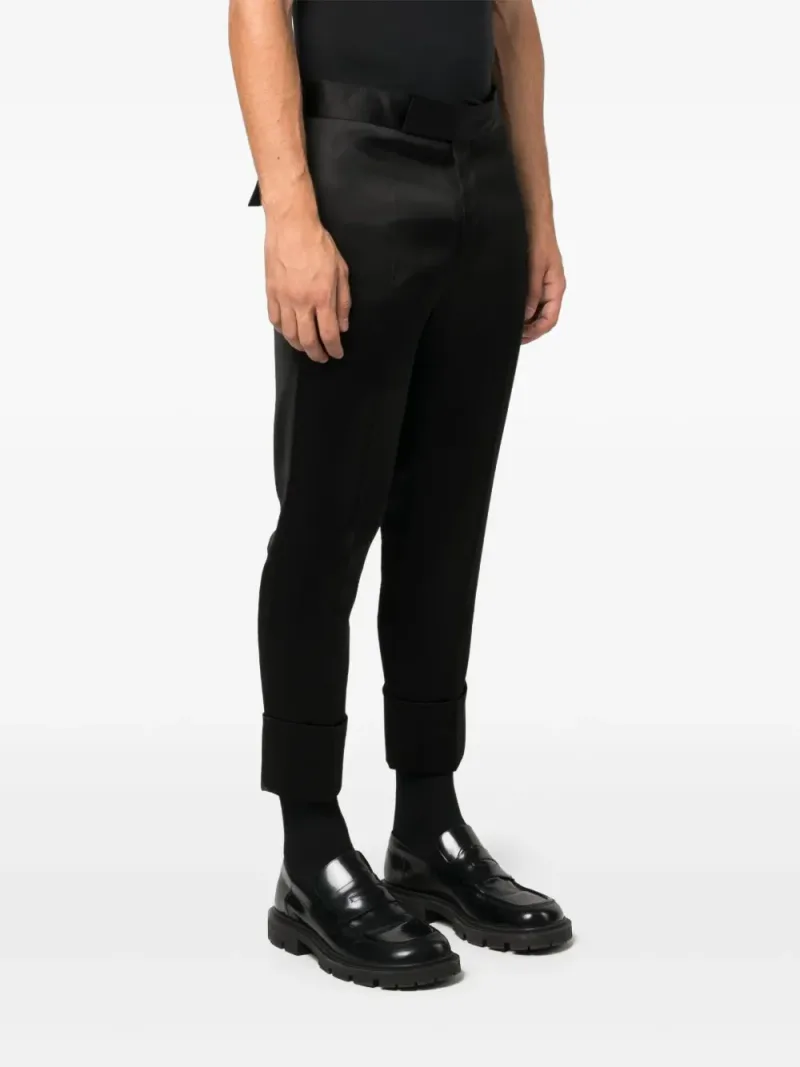 Sapio — Satin-cuffed trousers — Foto 3 di 5