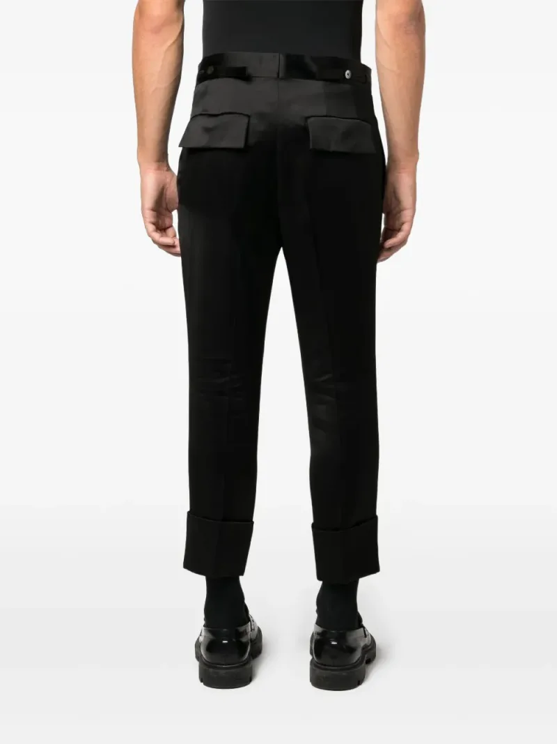 Sapio — Satin-cuffed trousers — Foto 4 di 5