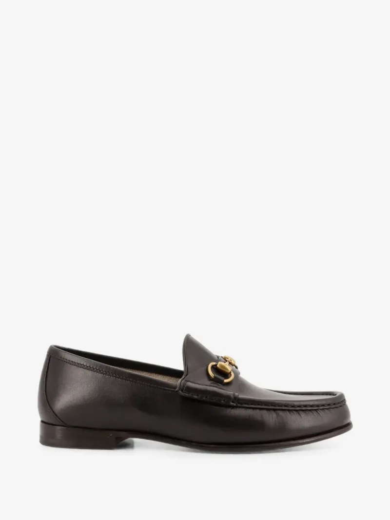 Gucci — Loafer mit Stegverzierung