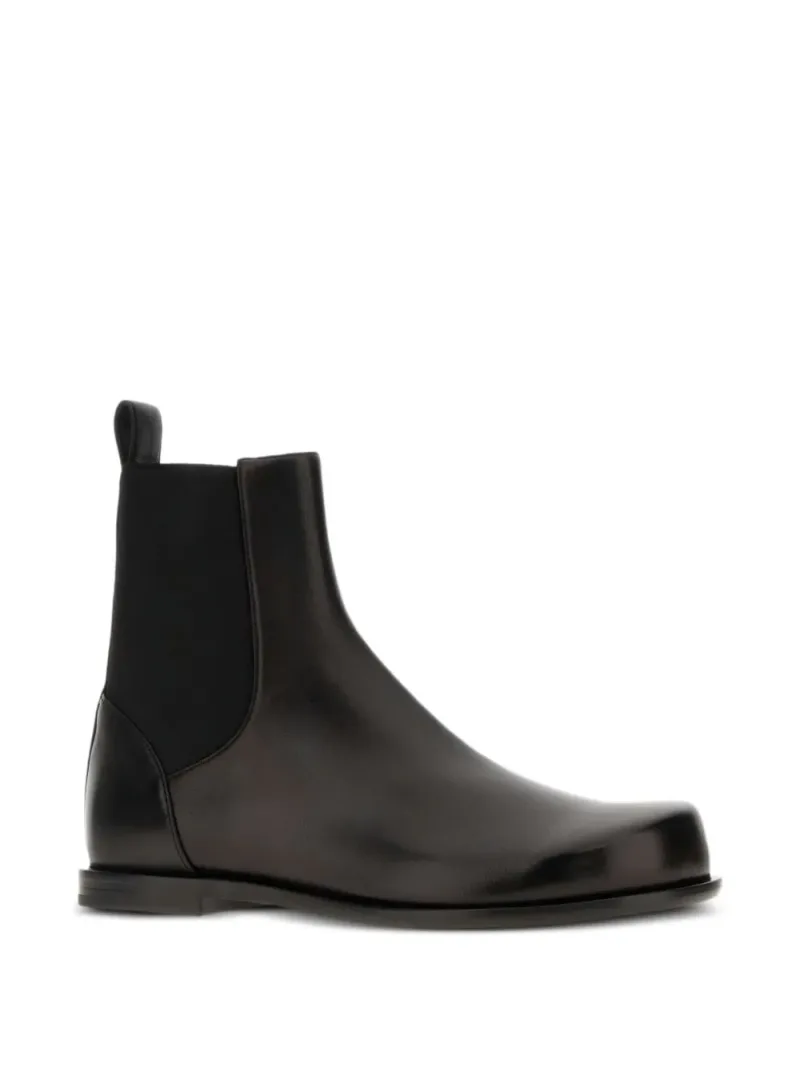 Fendi — Leather ankle boots — Photo 2 of 2