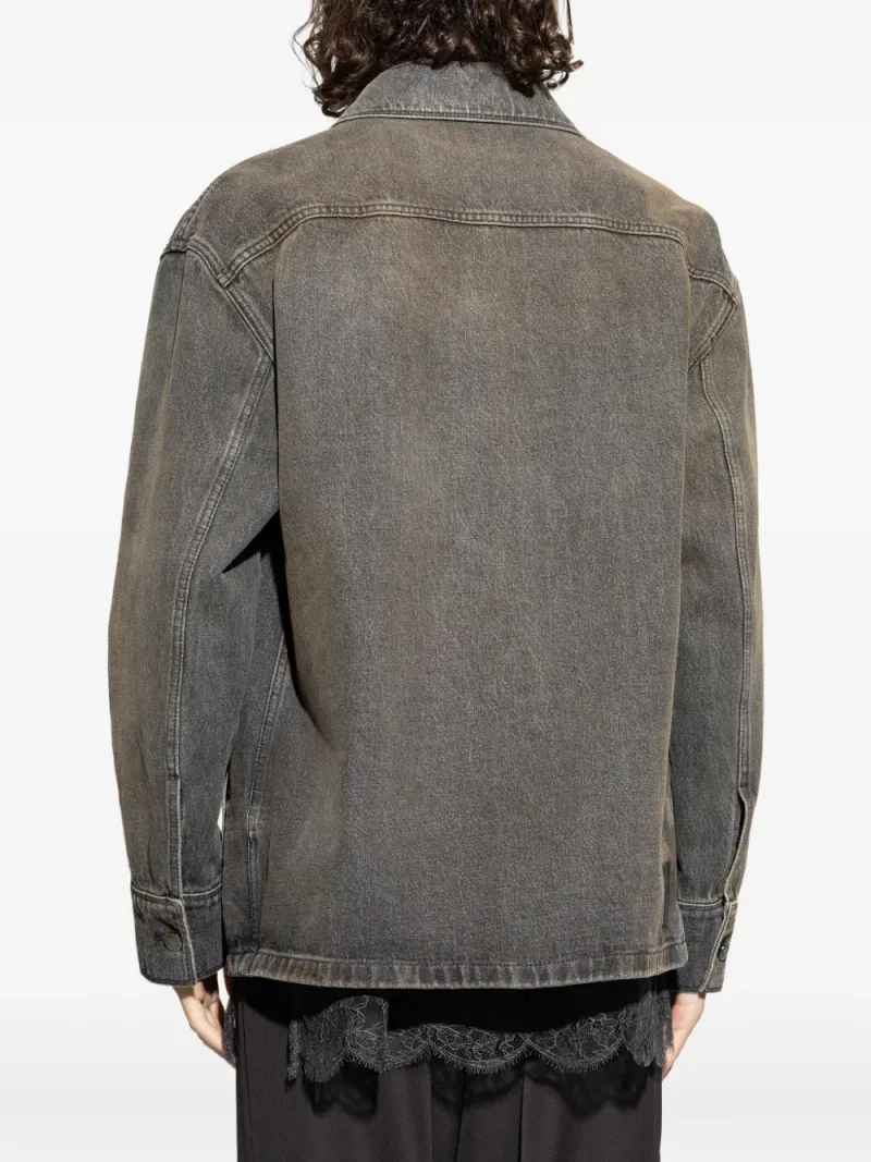 Fendi — Patch-pocket denim jacket — Foto 4 di 5