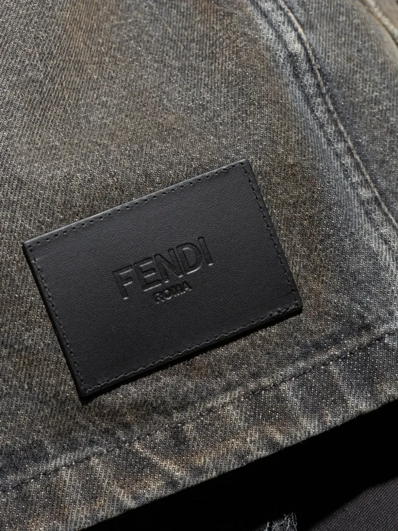 Fendi — Patch-pocket denim jacket — Foto 5 di 5