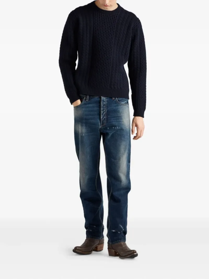 Prada — Wool crew-neck sweater — Photo 2 of 4