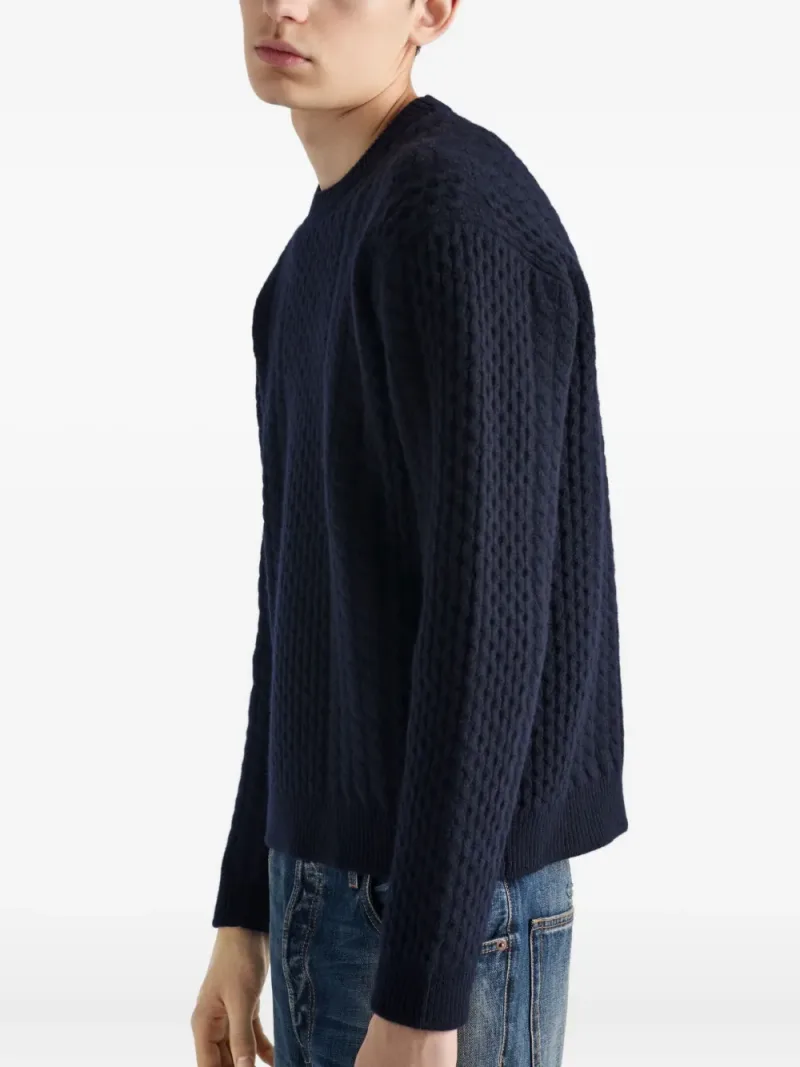 Prada — Wool crew-neck sweater — Photo 3 of 4
