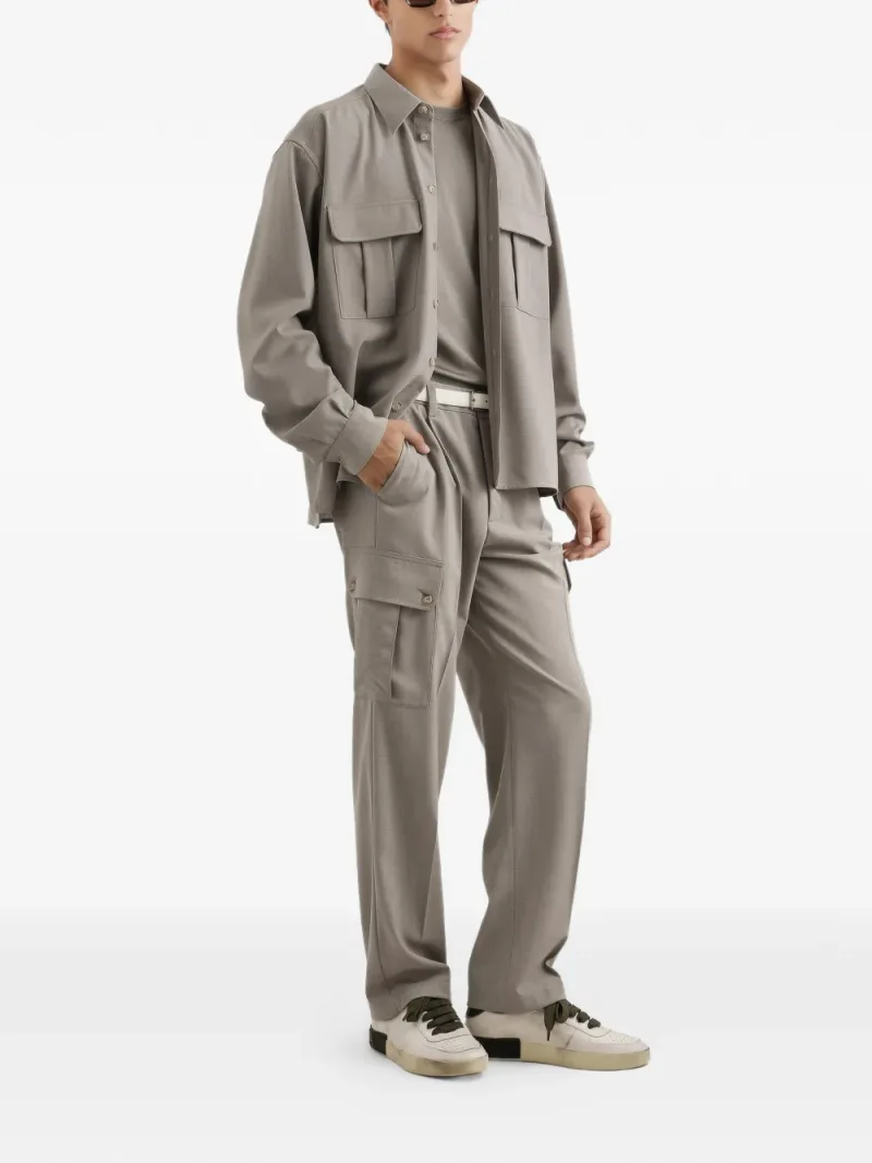 Dolce & Gabbana — Wool canvas trousers — Foto 2 di 4