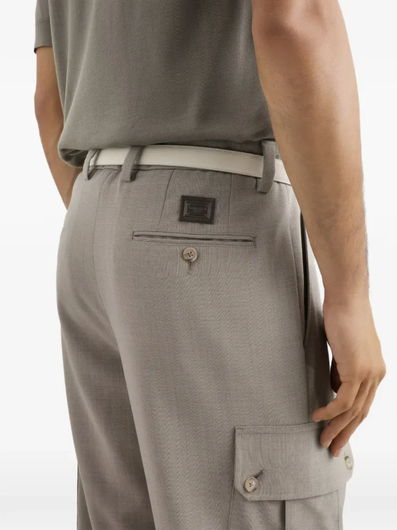 Dolce & Gabbana — Wool canvas trousers — Foto 4 di 4