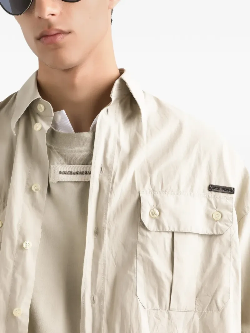 Dolce & Gabbana — Poplin shirt — Photo 5 of 5