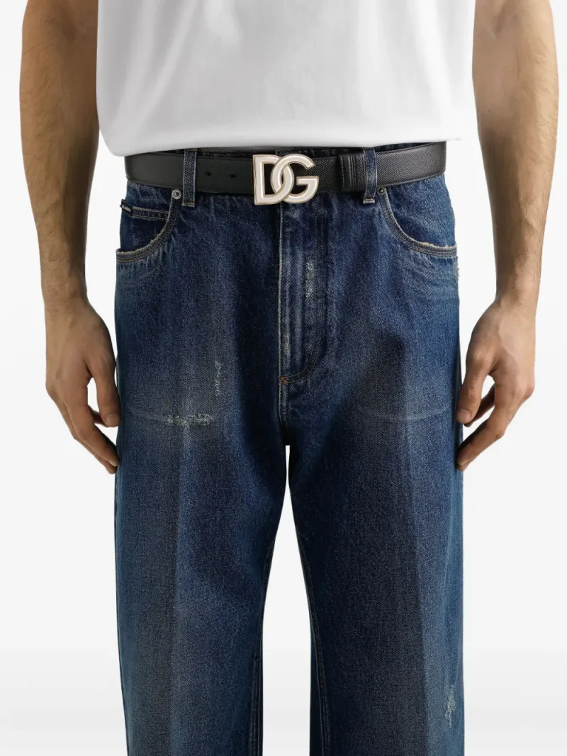 Dolce & Gabbana — Alpine logo-buckle belt — Photo 3 of 3