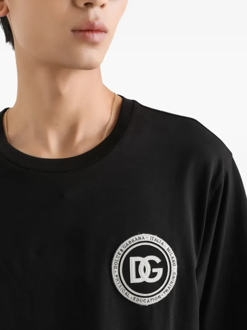 Dolce & Gabbana — Dolce & Gabbana T-shirts and Polos Black — Photo 4 of 4