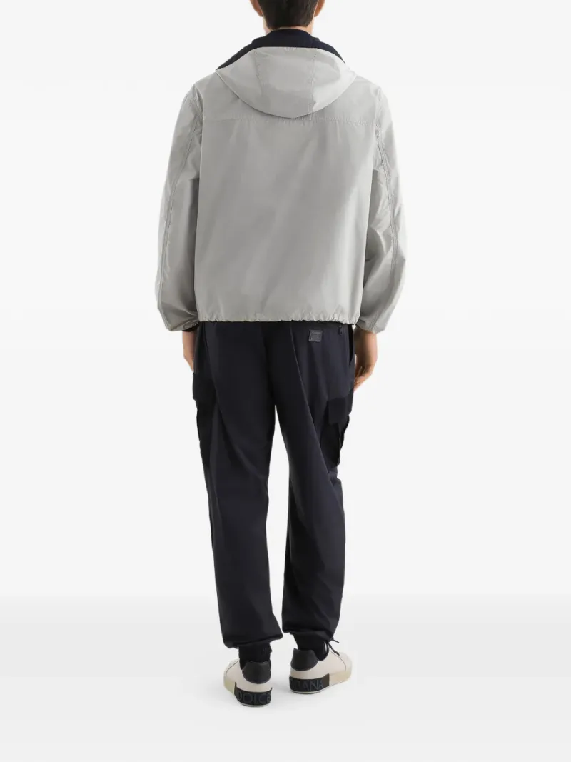 Dolce & Gabbana — Hooded zip jacket — Foto 3 di 5