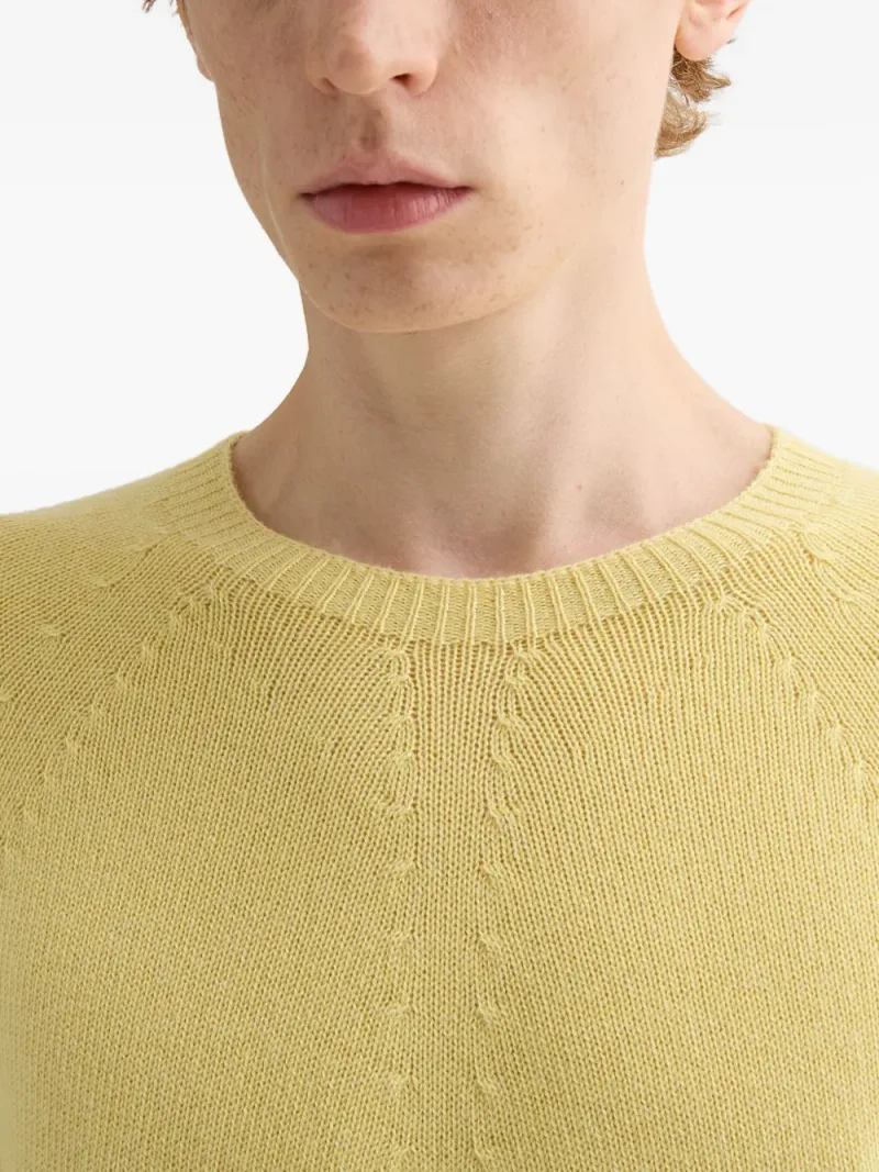 Jil Sander — Cashmere blend crew-neck sweater — Photo 3 of 3