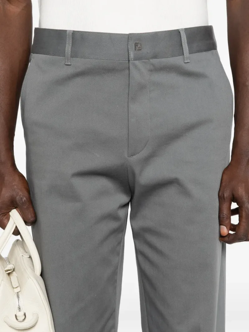 Fendi — Logo-detail trousers — Foto 5 di 5