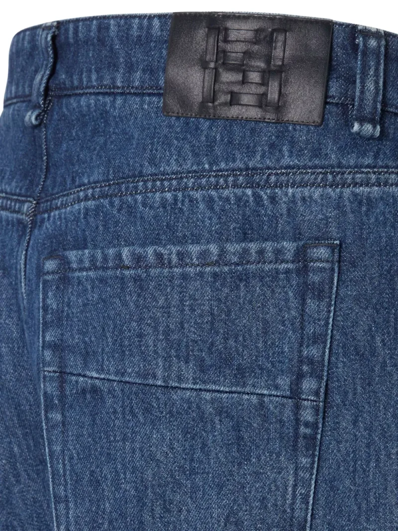 Fendi — Leather-patch jeans — Foto 2 di 2