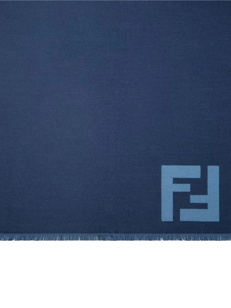 Fendi — Logo-detail scarf — Foto 2 di 3