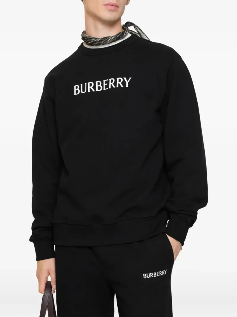 Burberry — Logo cotton sweatshirt — Photo 2 of 4