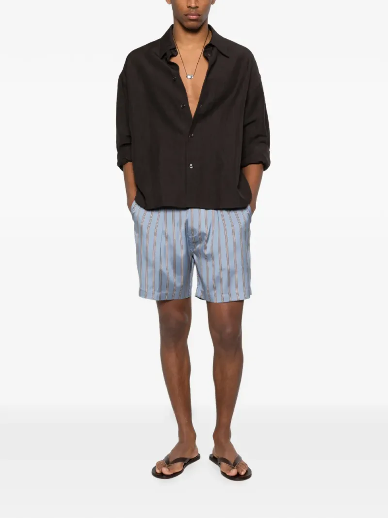 Tom Ford — Striped-pattern shorts — Photo 2 of 5