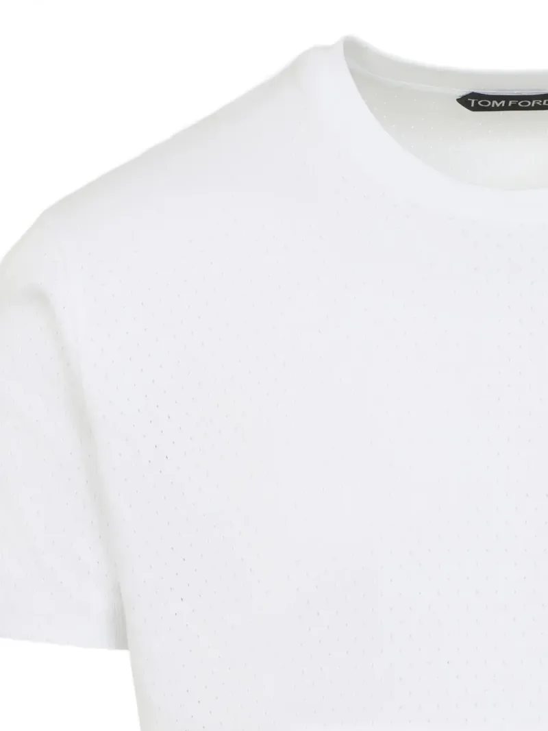 Tom Ford — Crew-neck short-sleeves T-shirt — Foto 2 di 2