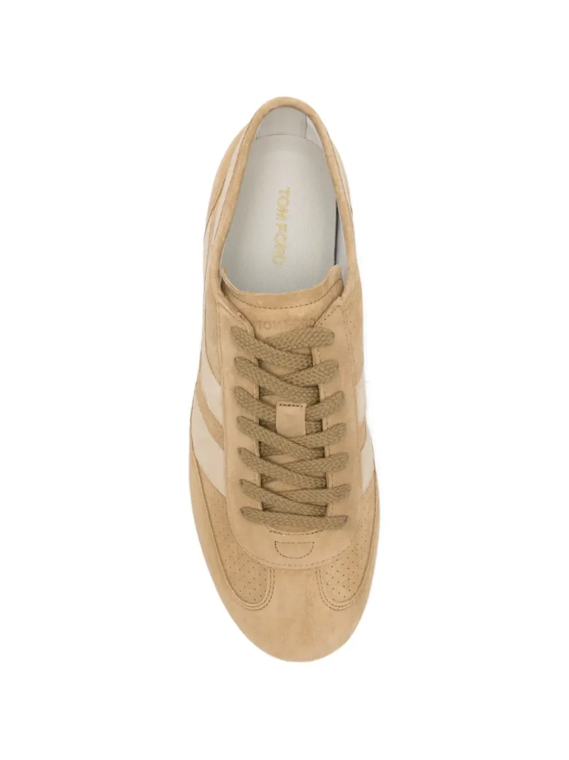 Tom Ford — Perforated panelled sneakers — Foto 4 di 4