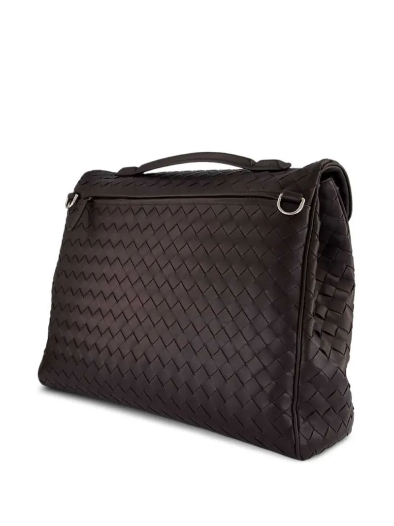 Bottega Veneta — Intrecciato-leather shoulder bag — Foto 2 di 5