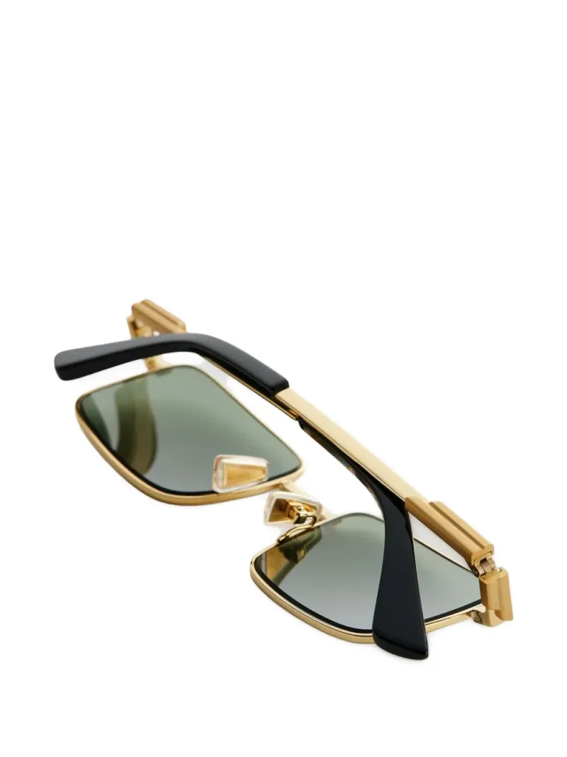 Bottega Veneta — Rectangle -frame sunglasses — Foto 2 di 3