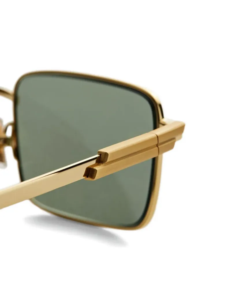 Bottega Veneta — Rectangle -frame sunglasses — Foto 3 di 3
