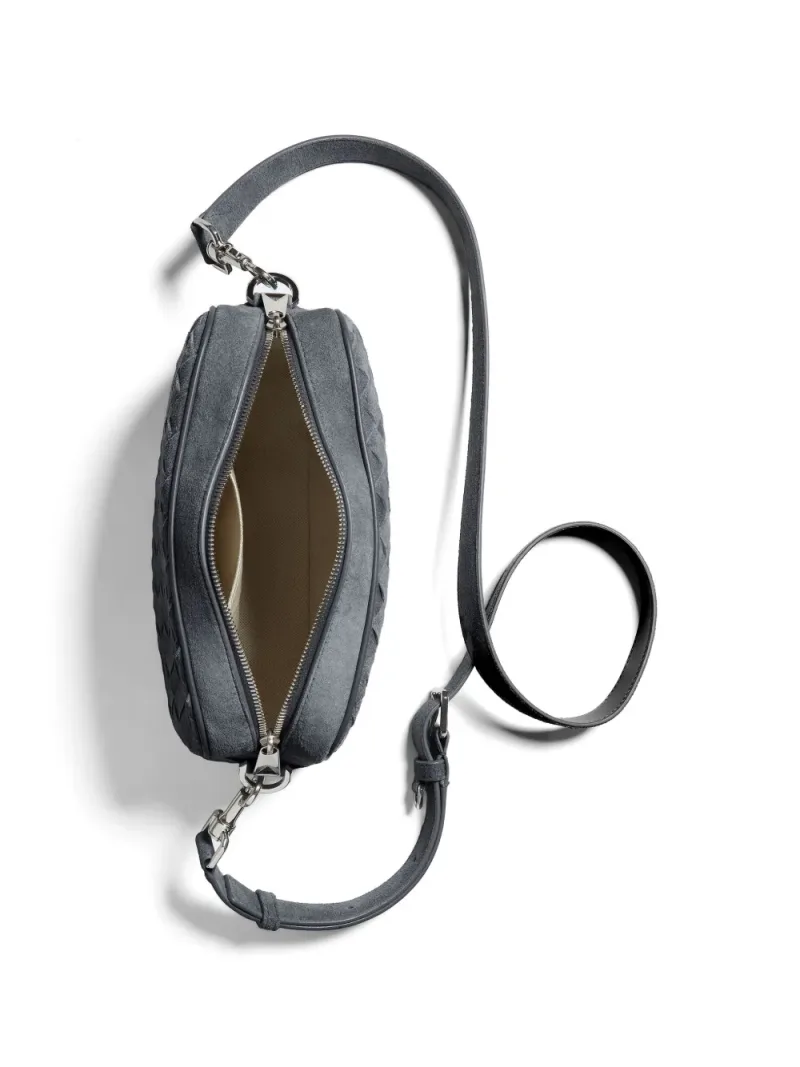 Bottega Veneta — Woven-leather cross body bag — Foto 3 di 3