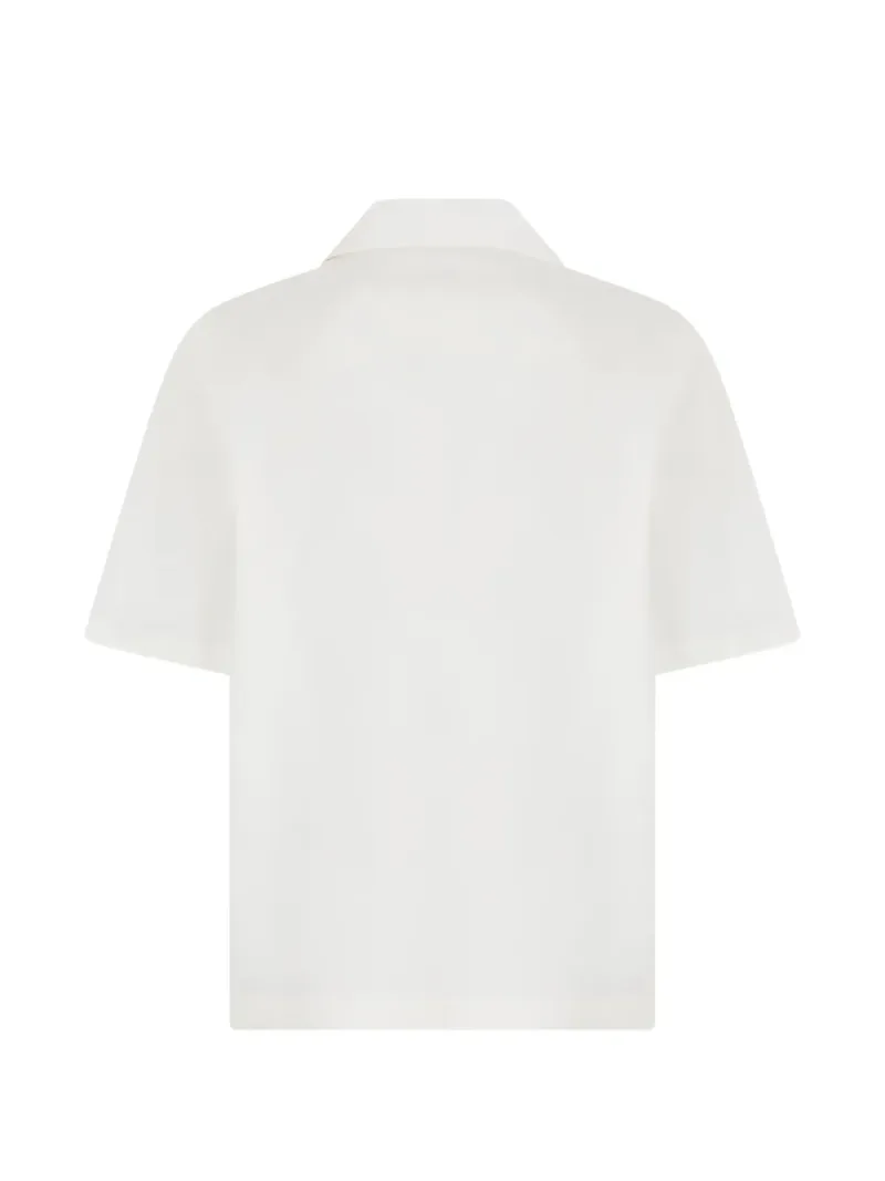 Bottega Veneta — Short-sleeve chest-pocket shirt — Foto 2 di 2