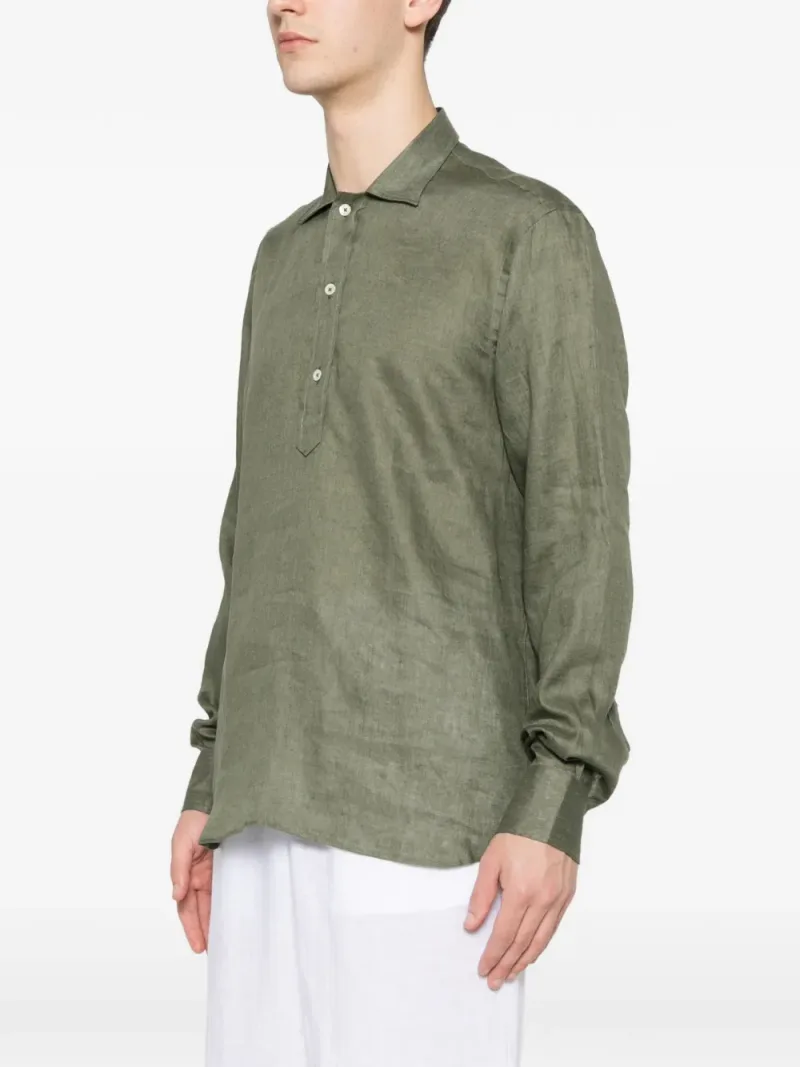 Tagliatore — Dustin half-button shirt — Foto 3 di 5