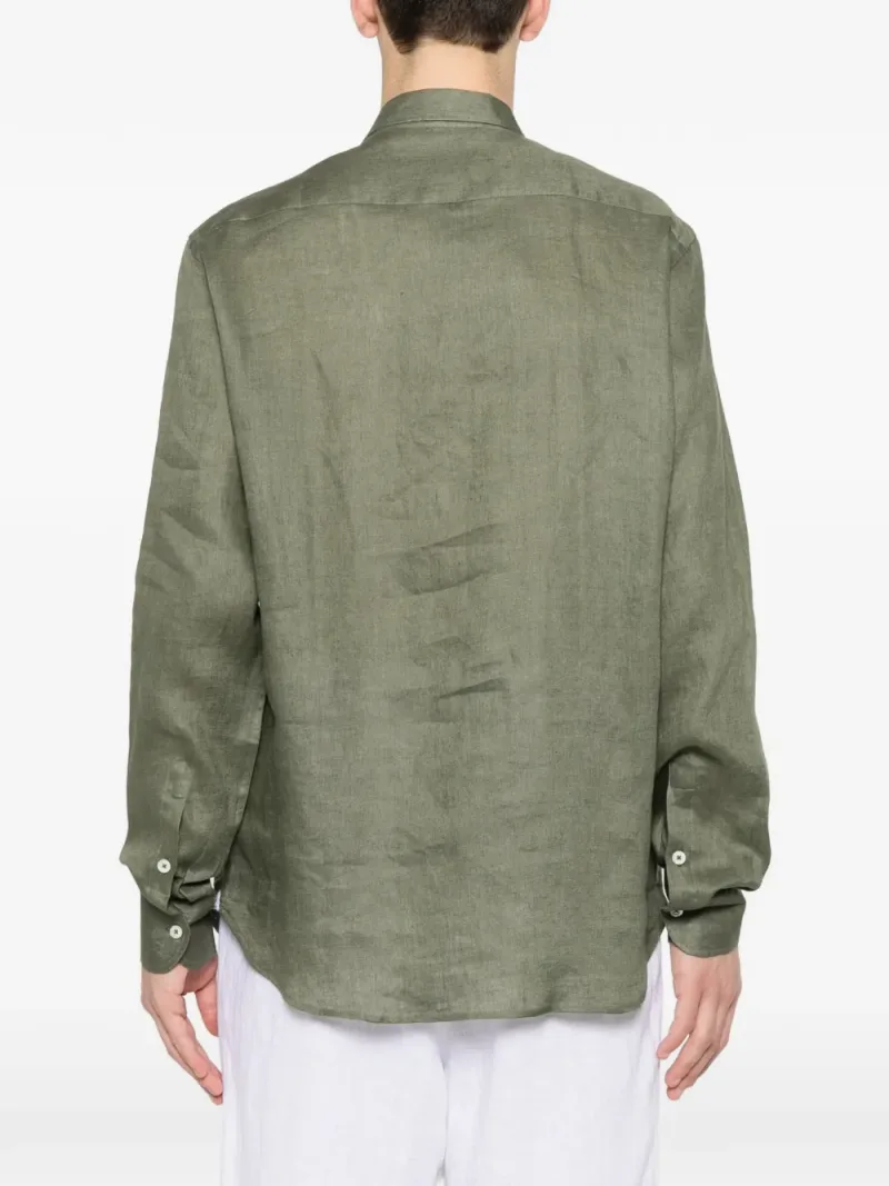 Tagliatore — Dustin half-button shirt — Foto 4 di 5