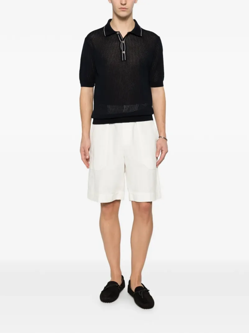Tagliatore — Piped polo shirt — Photo 2 of 5