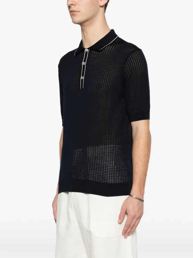 Tagliatore — Piped polo shirt — Photo 3 of 5