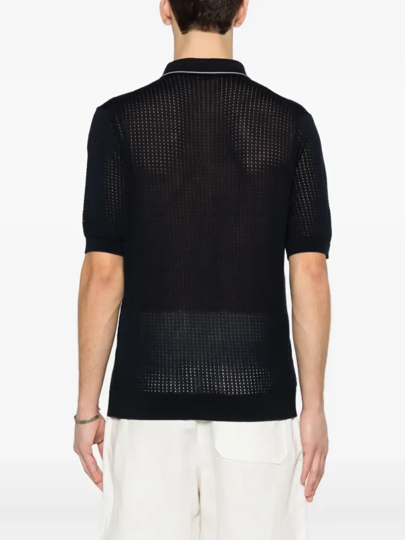 Tagliatore — Piped polo shirt — Photo 4 of 5