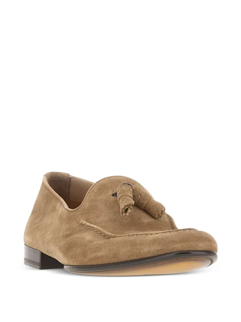 Doucal's — Tassel-detail suede loafers — Foto 2 di 5