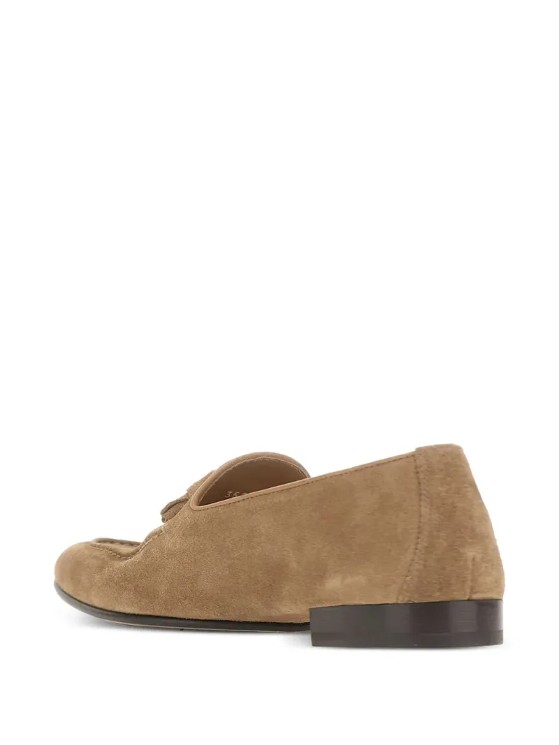 Doucal's — Tassel-detail suede loafers — Foto 3 di 5